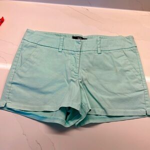 Mossimo Mint Green Stretchy Shorts